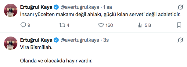 Ali Babacan'a şok! 'Vira Bismillah' diyen milletvekili Ertuğrul Kaya istifa ediyor - Resim: 0