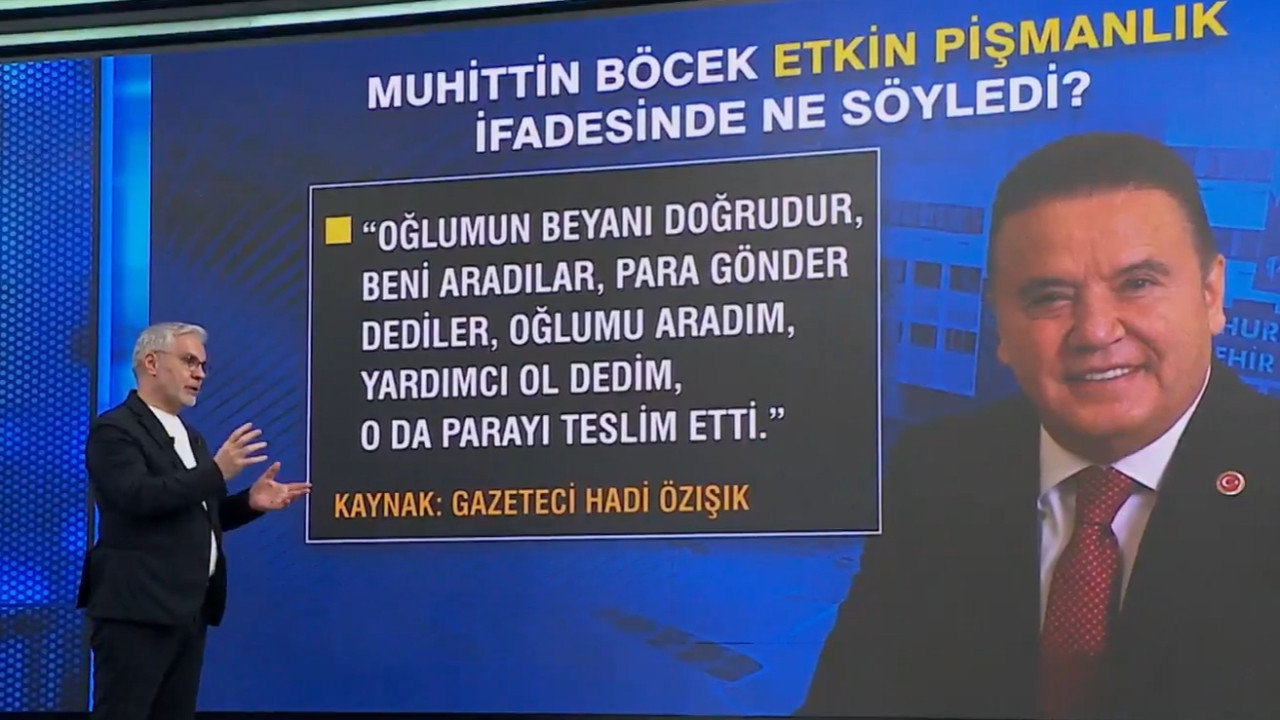 Hadi Özışık’tan bomba kulis! ‘Muhittin Böcek, ‘oğlumun beyanı doğrudur’ dedi’