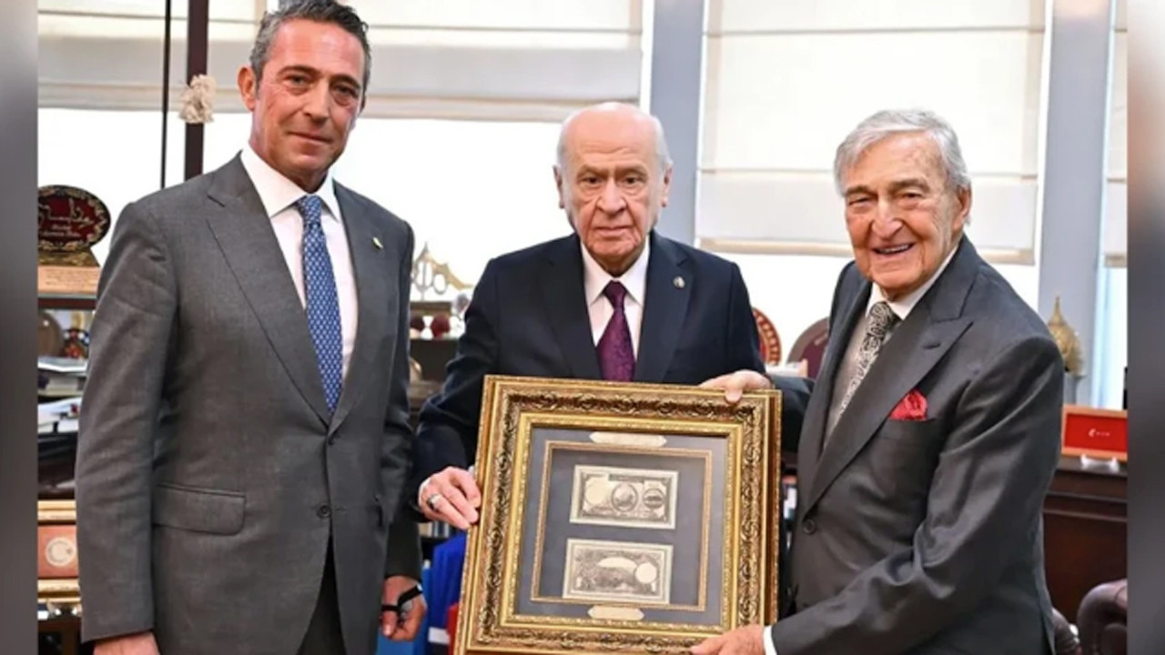 Herkes bu hediyeyi konuşuyor! Koç Ailesi’nin Bahçeli’ye sunduğu sembolün ardındaki derin anlam